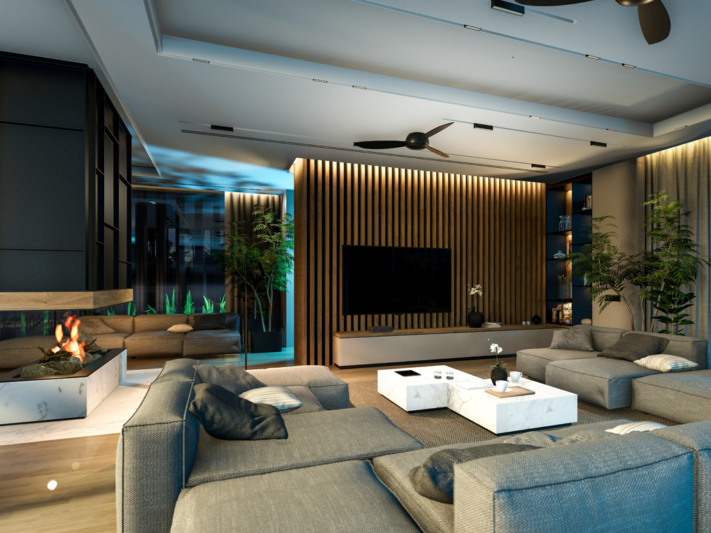 Ciel Asylum interior design website concept